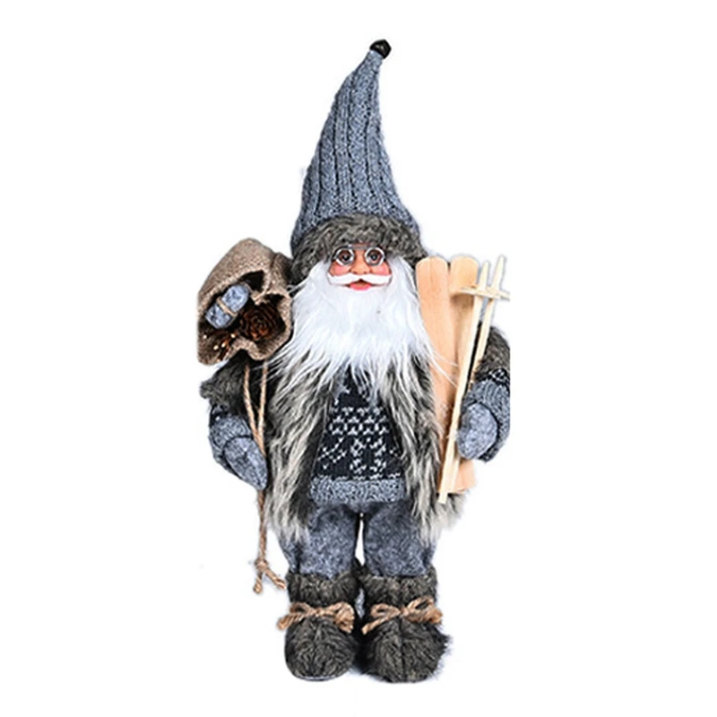 

Санта-Клаус, рождественские украшения, новогодний подарок, кукла Санта-Клауса, высококачественные домашние украшения, детские игрушки, под...