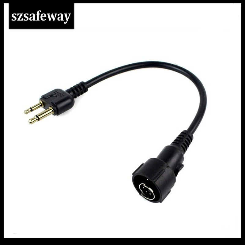 Кабель для военной костной проводимости тактические наушники с шумоподавлением