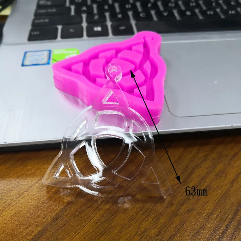 D058 логотип брелок силиконовая форма Сделай Сам эпоксидная смола Ремесло Торт