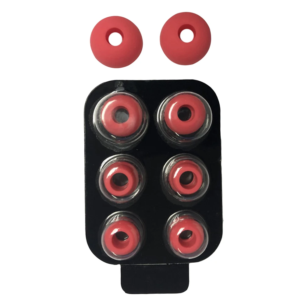 4 пары/компл. силиконовые переносные мягкие противоскользящие наушники вкладыши