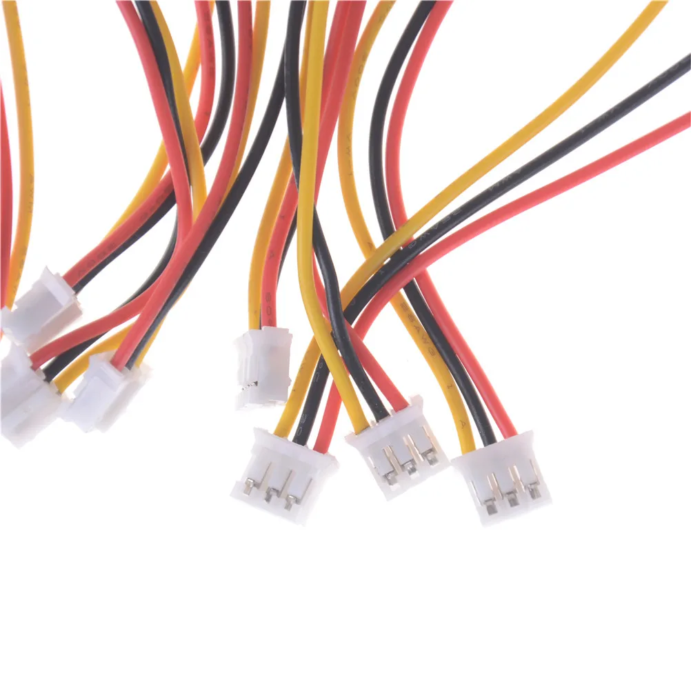 10 шт./лот Новый мини микро JST 2 0 мм PH 3-контактный разъем с проводами кабелями 200 PCB