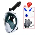 2021 Подводная маска для дайвинга с аквалангом, на все лицо, водонепроницаемая, без запотевания, маска для подводного плавания, для глубокой охоты, оборудование для плавания и ныряния