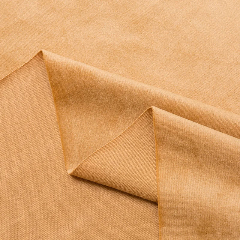 

Width 59'' Solid Color Velvet Fabric By The Half Yard For Upholstery Pillows Sofa Covers Curtain Clothes Velour Material