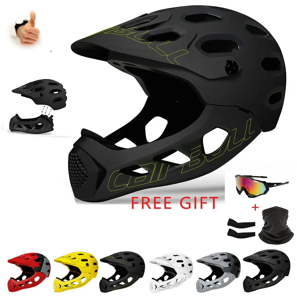 

Cairbull ALLCROSS MTB Cycling Helmet Full Face XC off-road Bike-Helmet DH Downhill Visor Mountain Bicycle Helmets Equipment