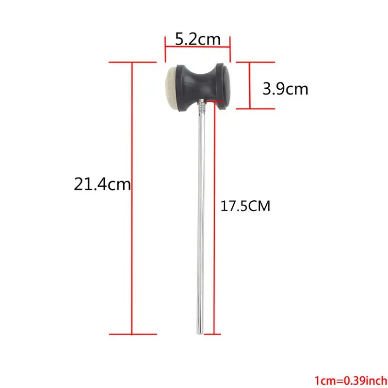 Барабанная машина хвостовик из нержавеющей стали фетровая педаль бестселлер