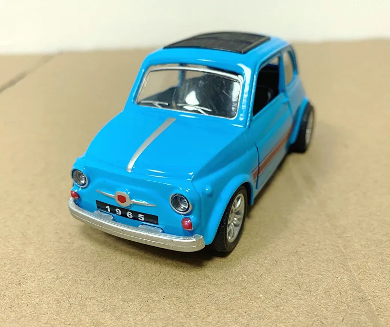 Лидер продаж модель из сплава 1:36 мини металлический 1965 FIAT 500 сплав Классическая