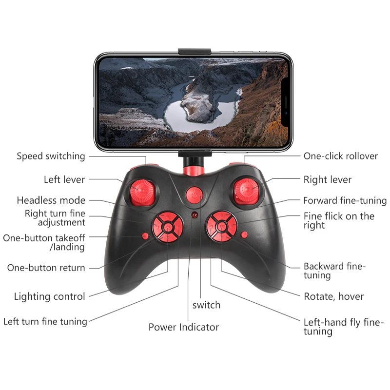 Квадрокоптер KY101 RC с камерой 480P 1080P 4K HD Wi-Fi Fpv | Игрушки и хобби