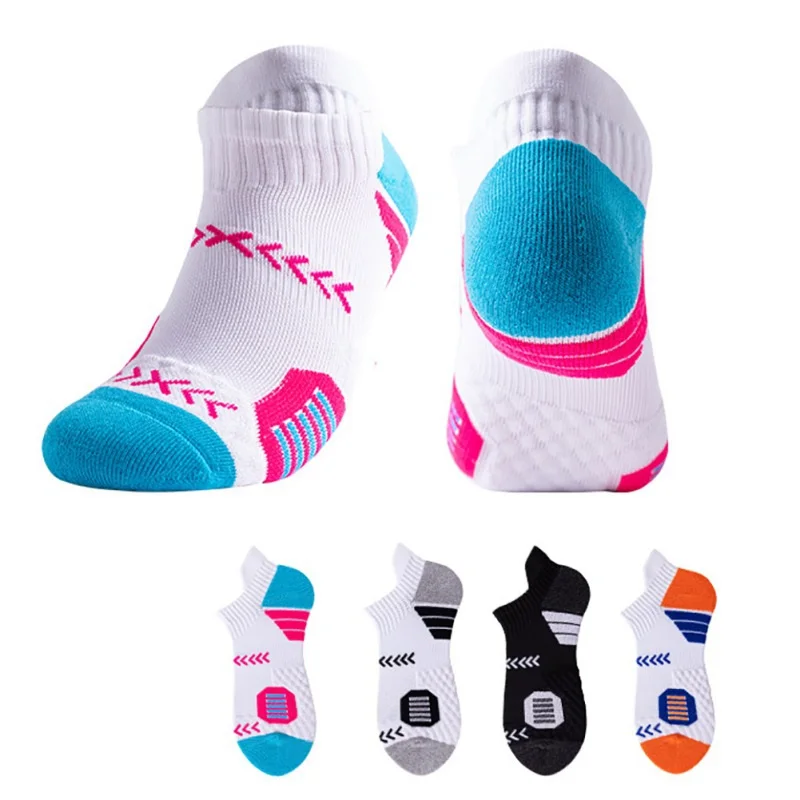 

Men Women Sports Boat Socks Fitness Running Basketball Acetate Effectively Anti Skid Breathable Football Short Socks