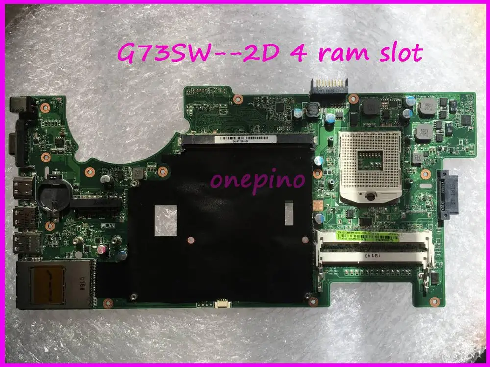G73SW материнская плата подходит для ASUS G73S G73 протестированная оригинальная HM65 2D 60