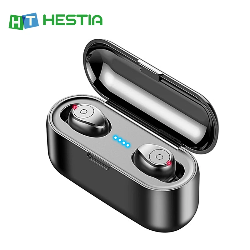 Bluetooth наушники 5 0 беспроводные спортивные вкладыши Handsfree настоящая Беспроводная