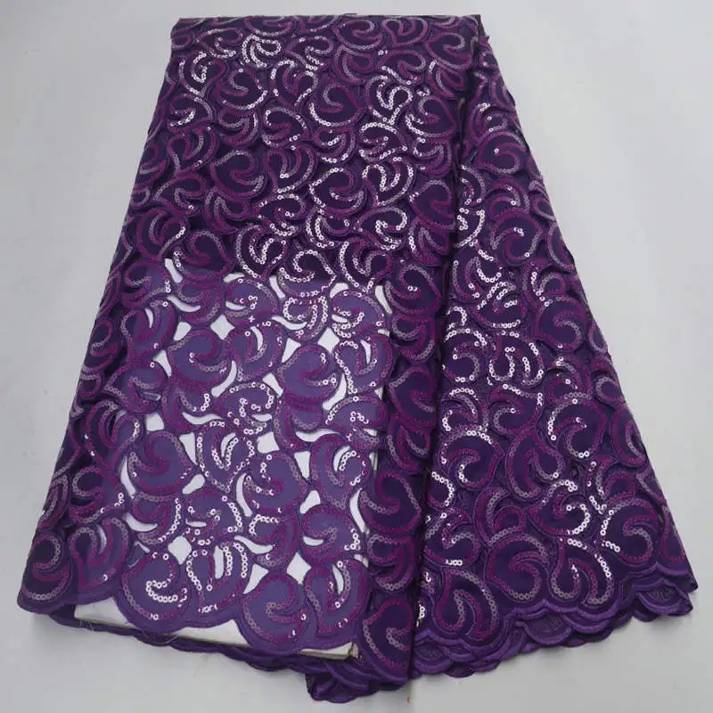 R африканская Кружевная Ткань 5 ярдов французская кружевная ткань из гипюра 2019