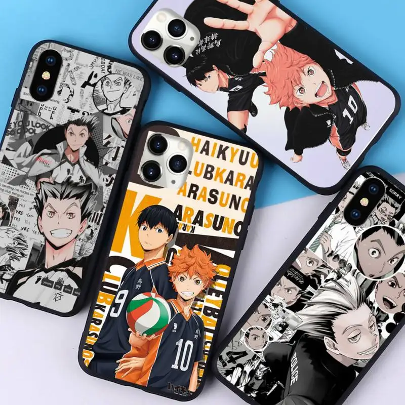 

Anime Haikyuu Love Volleyball Phone Case for iPhone 11 12 13 mini pro XS MAX 8 7 6 6S Plus X 2020 XR