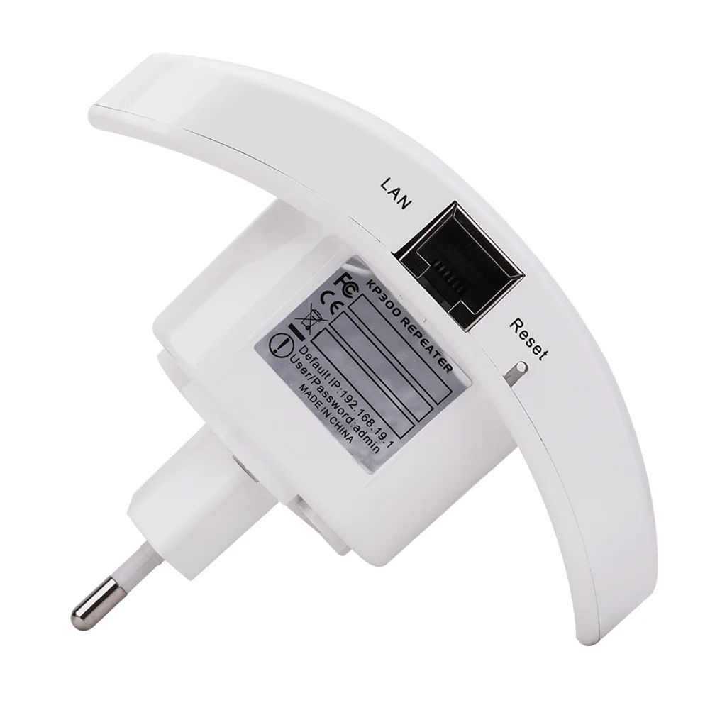 

300Mbps Long Range Network Extender With RJ45 Cable Access Point Signal Amplifier Home Office Router Ap Mode Booster Wireless