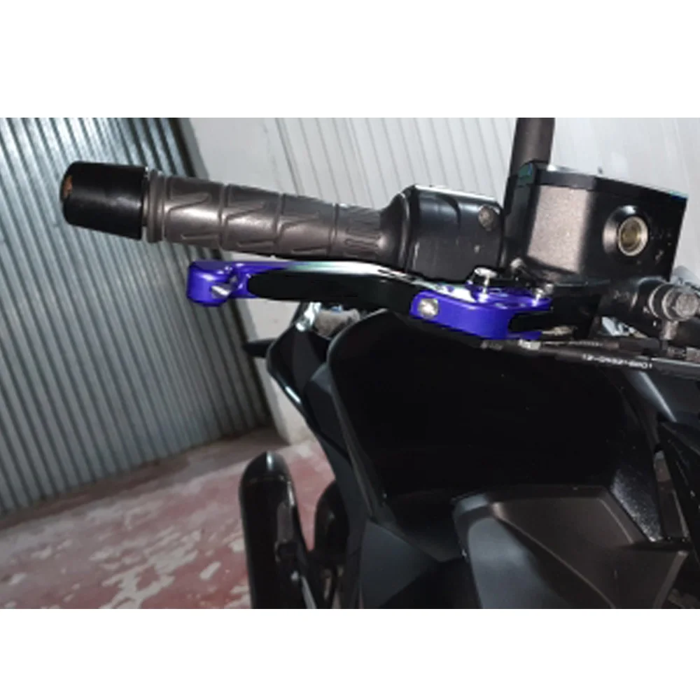 

Motorcycle Clutch Brake Levers FOR KAWASAKI NINJA 250R 2008-2012 NINJA300R Z300 2013-2018 Folding Extendable Adjustable CNC