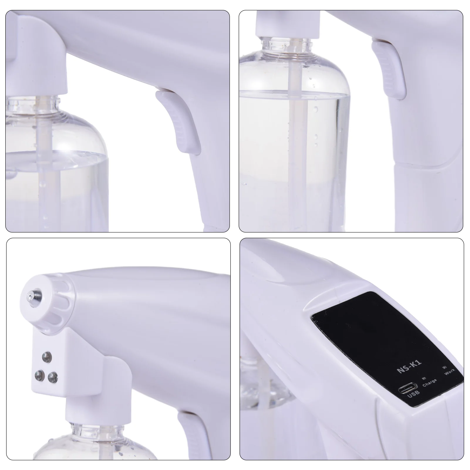 

Atomized Disinfection Gun Nano Handheld Sterilization Deodorization Fog Machine Car Atomization Disinfection Machine
