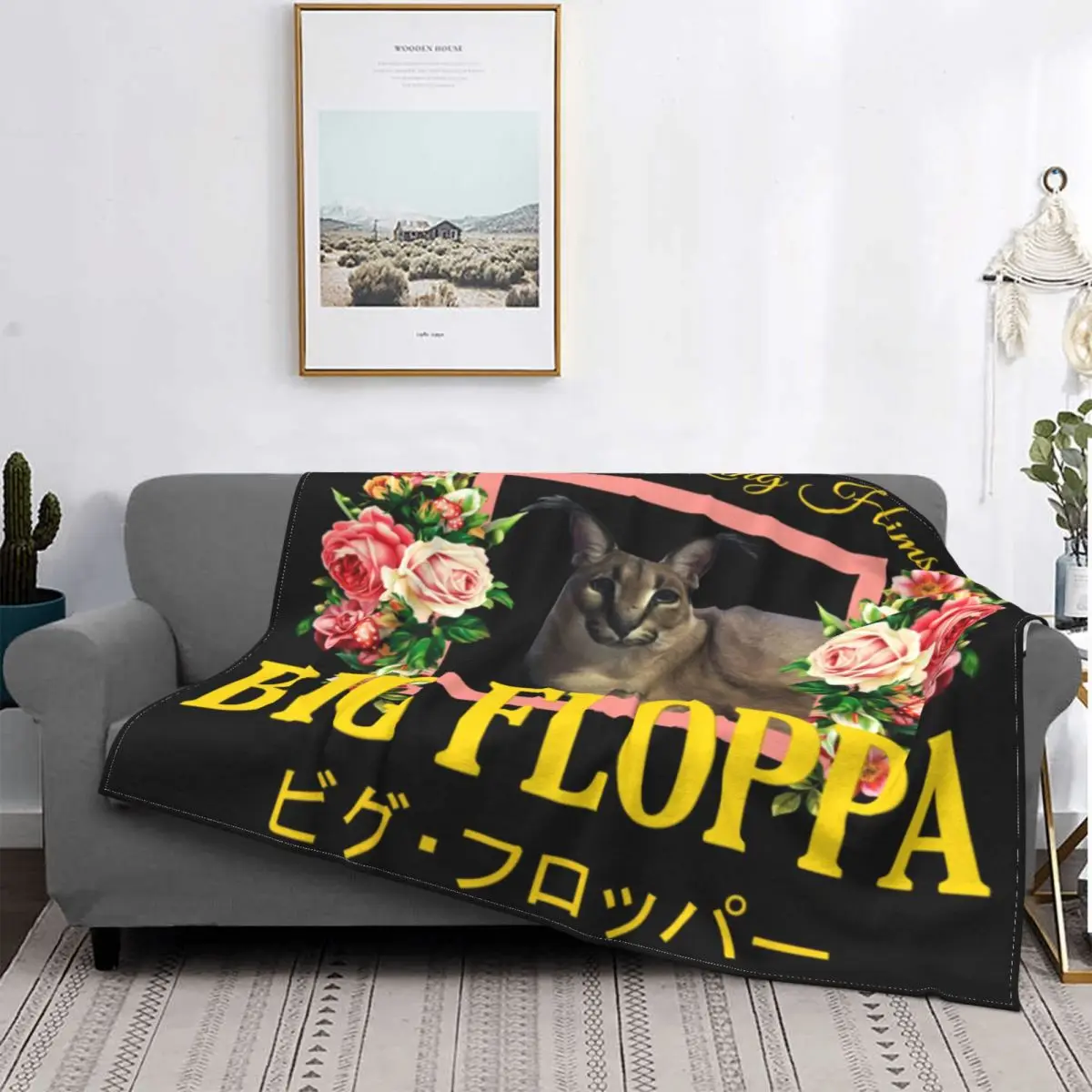 

Большое покрывало Floppa 256, покрывало для кровати, плед, покрывало с капюшоном, одеяло, полотенце, одеяло