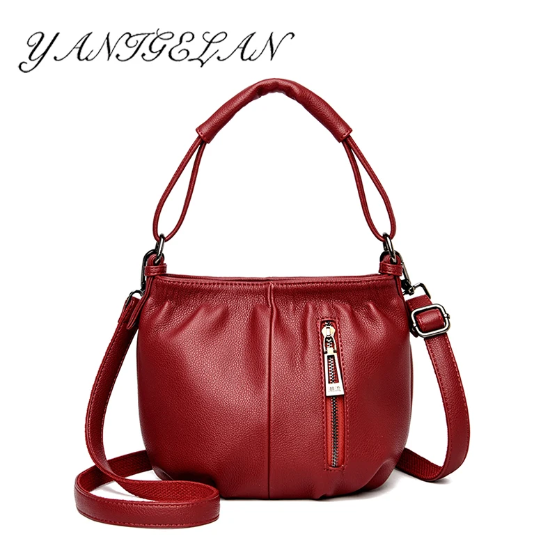 

Designer Handbag High Quality PU Leather Shoulder Bag For Women 2021 Casual Ladies Small Crossbody Pack Purses Sac De Luxe Femme