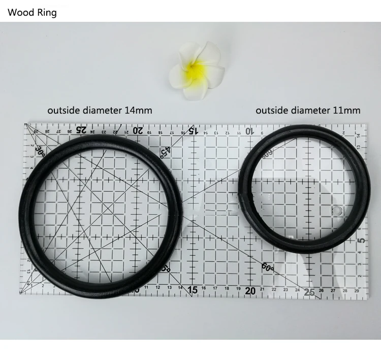 Деревянное кольцо Meetee сделай сам 1 пара 11 14 см аксессуары для сумок деревянная
