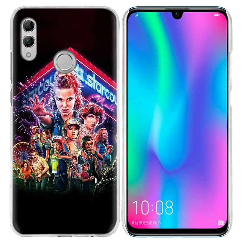 Чехол для ТВ-шоу странные вещи для huawei Honor 9X 8X Y9 20 9 10 Lite Play 8C 8A Pro V20 20i Y6 Y7 жесткий чехол для телефона