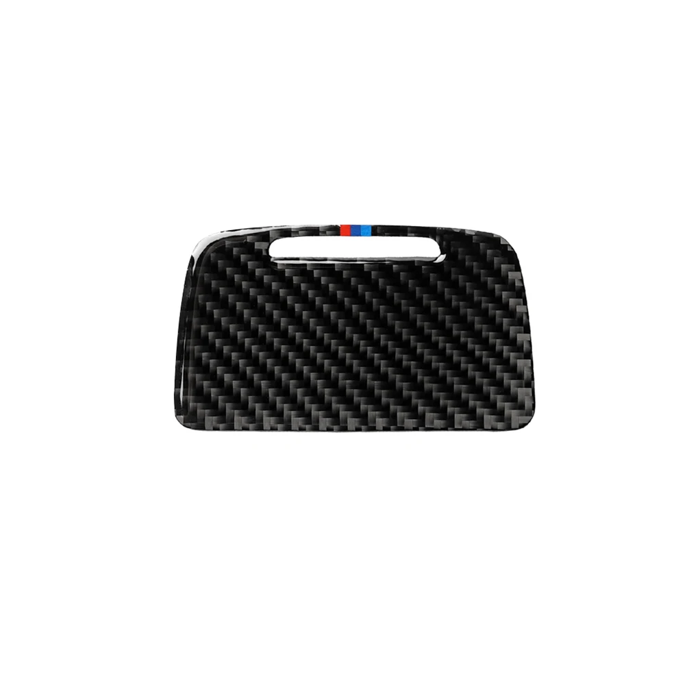 

Carbon Fiber Car Interior Decoration Ashtray Large Frame Trim Cover Stickers for BMW 5 Series F10 2011-2017 Car Accessories