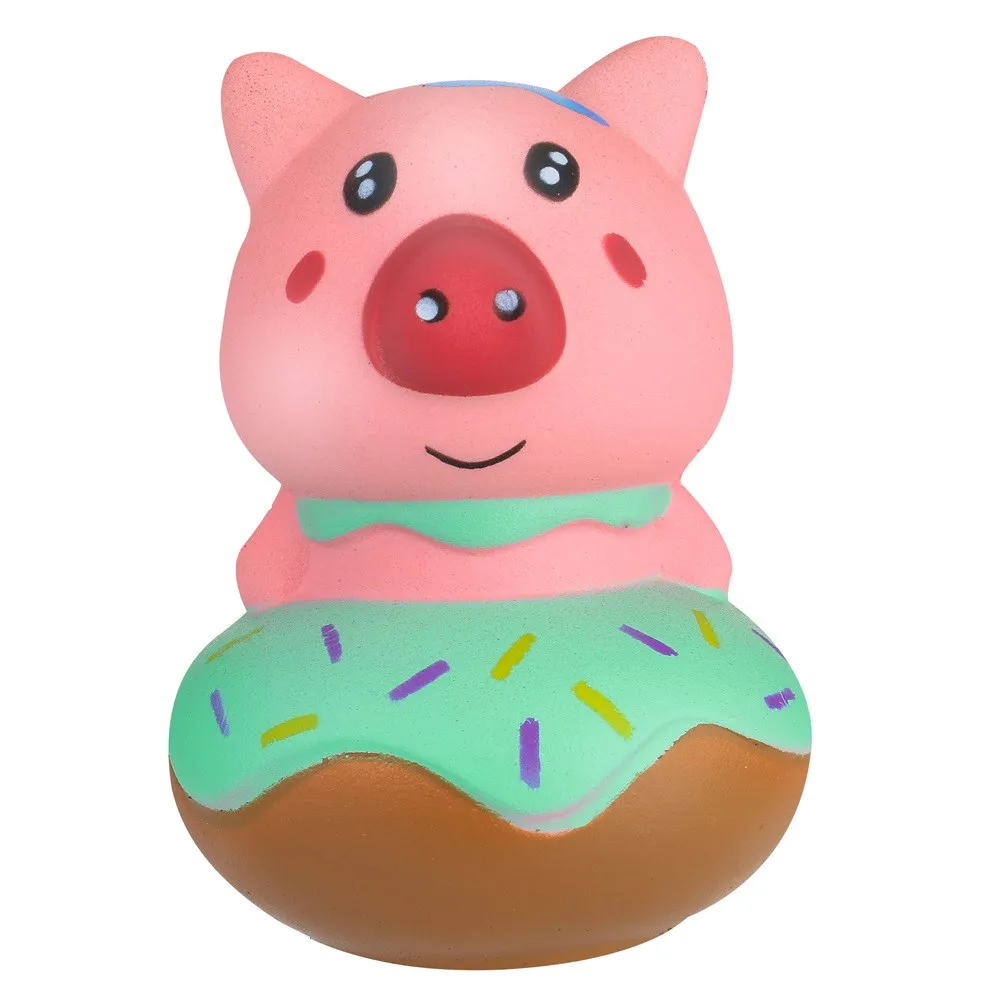 Сжималка для снятия стресса милый розовый поросенок крем ароматизированные