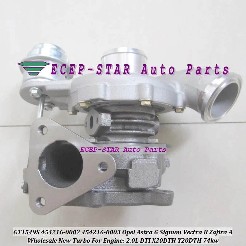 Turbo GT1549S 454216 5003S 0001 24442214 90570506 860046 для Opel Vectra Zafira Astra G 93184042 л 20HC X20DTH|Воздухозаборники|