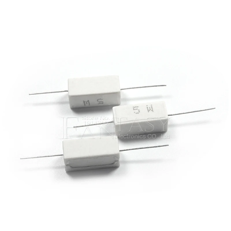 10 шт. 5 Вт 0 22 Ом цемента сопротивление 0.22R 0.22ohm|cement resistance|resistance 5w5w resistance |