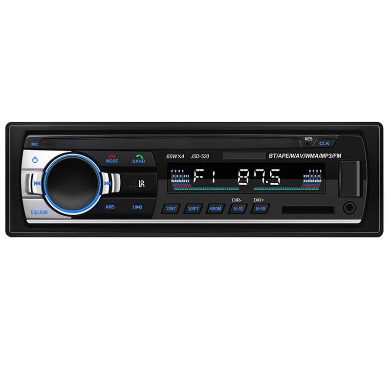 Автомобильное стерео радио с Bluetooth вспомогательный входной приемник короткой