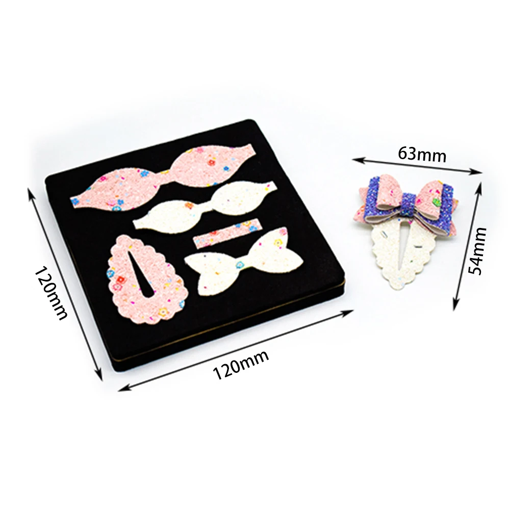 

Hair Clip Cutting Dies Wooden Scrapbooking Craft Leather Mold Suitable For Common Big Shot Machines On The Market