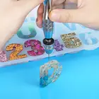 Набор инструментов для ручной дрели, комплект из 12 предметов, тиски для смолы, литые формы, стальные ручные сверла с 10 насадками и фиксированным держателем