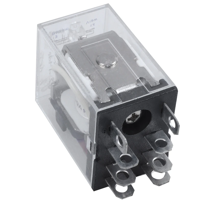DC 12V Coil 10A 240VAC 28VDC DPDT Electromagnetic Relay JQX-13F2Z | Обустройство дома