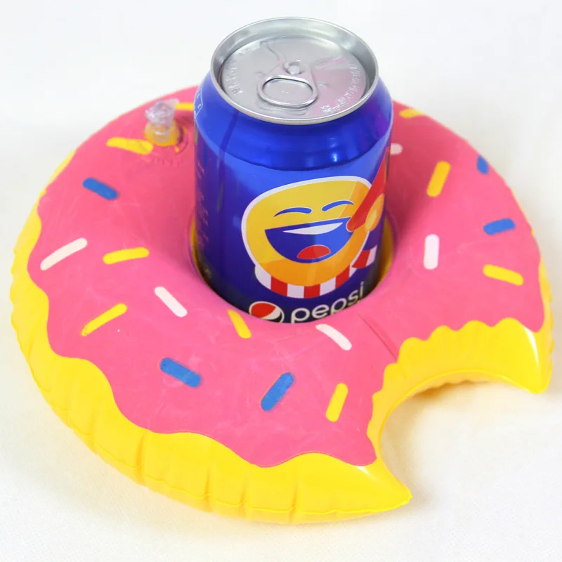 

European and American Flamingo Inflatable Mini Inflatable Cup Pad Duckling Doughnut Water Inflatable Toys Wholesale