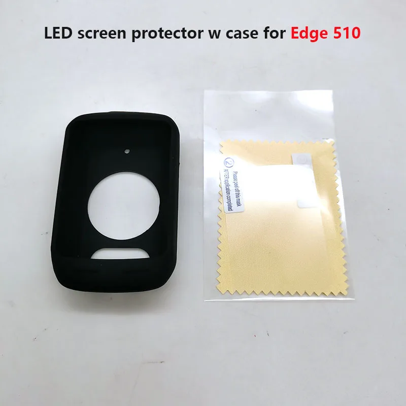 Универсальный Велосипедный гелевый Чехол и светодиодный защитный экран для Garmin