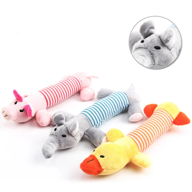 Милый питомец собака кошка плюшевый писк звуковые игрушки для собак Забавный