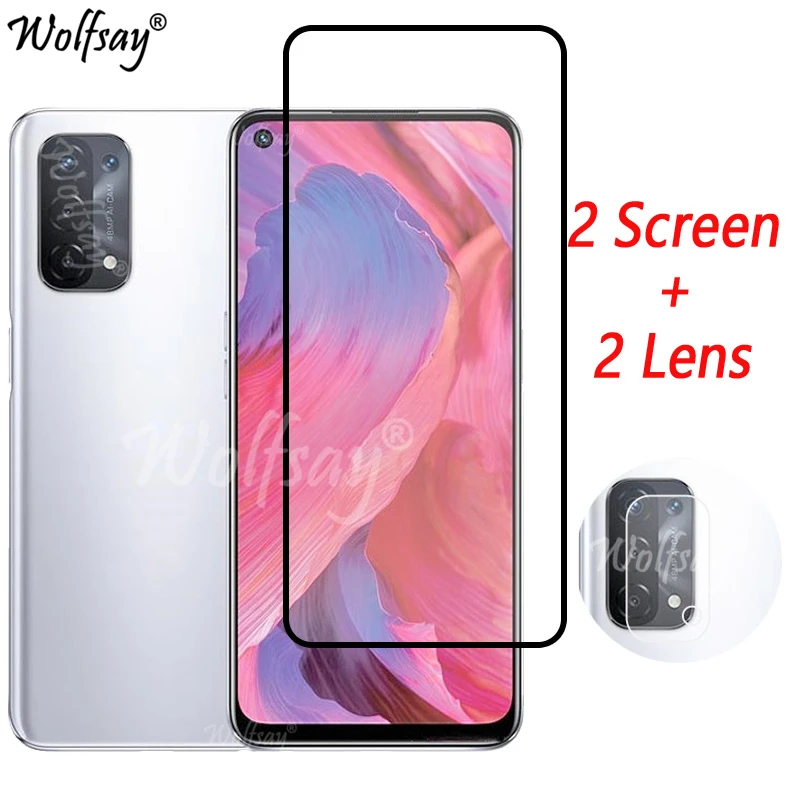 

Full Cover Whole Glue Tempered Glass For Oppo A74 5G Screen Protector For Oppo A74 A 74 5G Camera Glass For Oppo A74 5G Glass