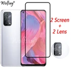 Защитное стекло с полным покрытием для Oppo A74 5G, A74 5G, 5G
