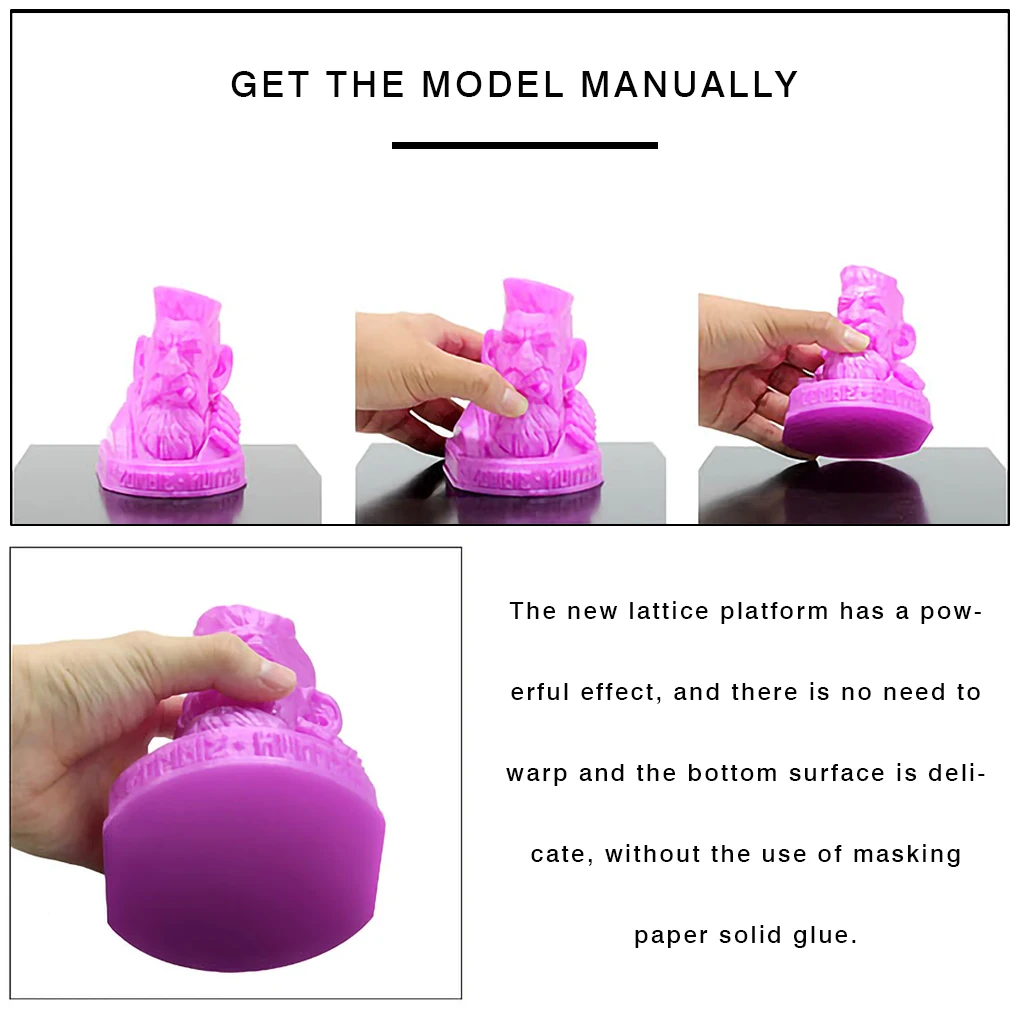 

3D Printer Hotbed Sticker Heatbed Hot Plate Surface Tape 3D Printing Machine Accessory 220x220x4mm/235x235x4mm/310x310x4mm