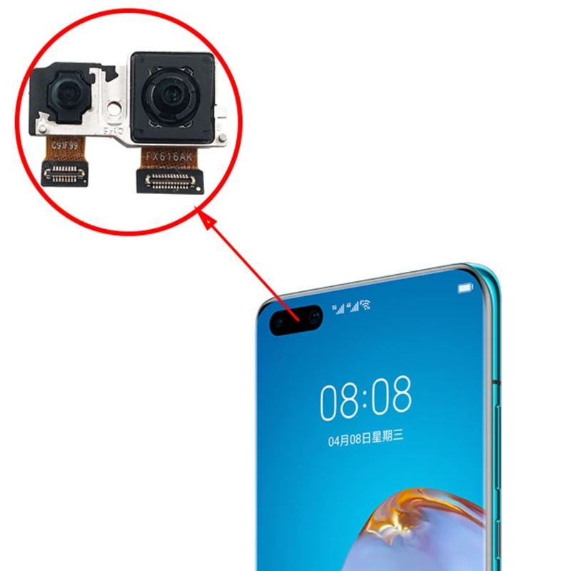 

Front Facing Camera Front Lens Replacement for Huawei P40 Pro Assembly