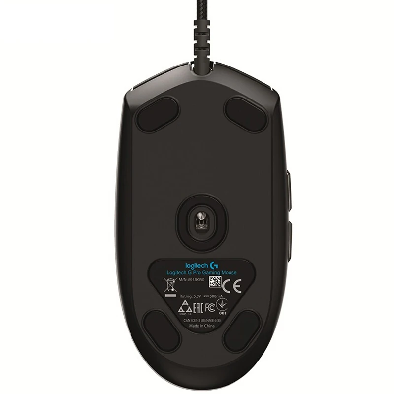 Мышь Компьютерная Logitech G Pro проводная механическая для киберспорта ноутбука ПК