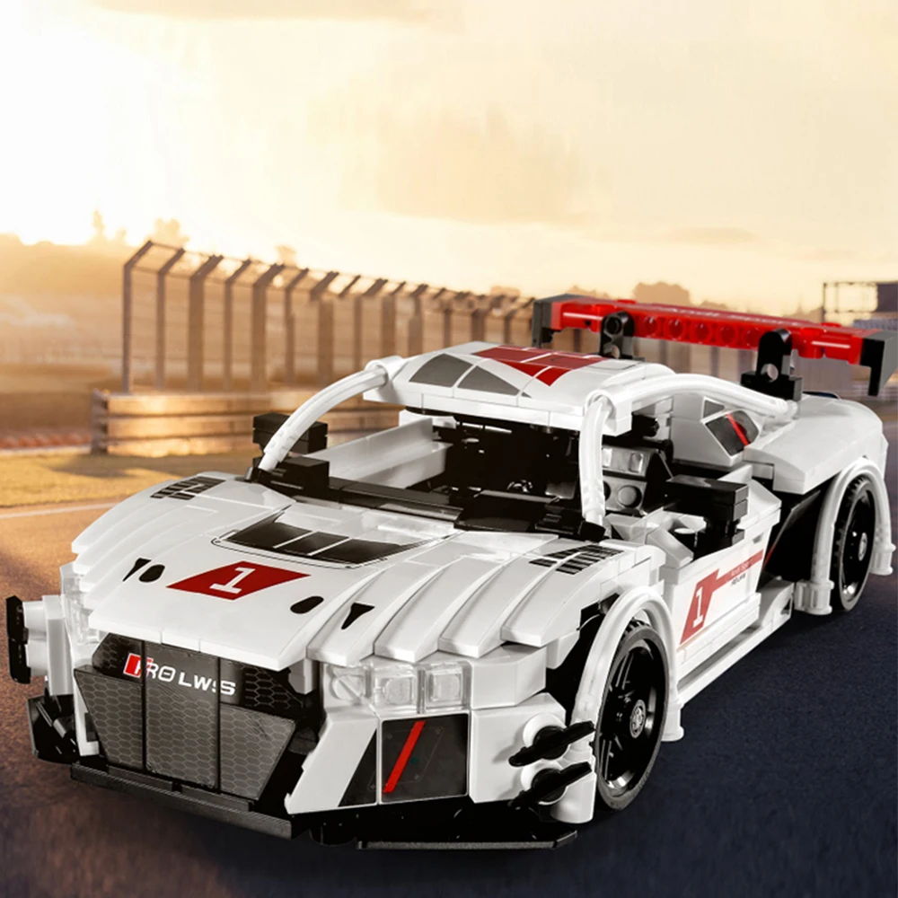 

Creator Expert High-tech Series City A8 R8 Formula Racing 488 GTE SUV RSR Moc Modular Bricks Building Blocks Model Boys toys
