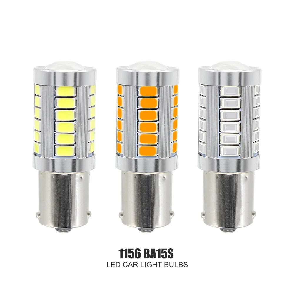 1156 - 5630SMD 1 шт. P21W 1156 BA15S 1157 BAY15D CANBUS светодиодный автомобильный светильник 3030 SMD Автомобильная резервная лампа заднего хода стоп-сигнал DRL противотуманная фара - Испускаемый цвет: 1156 - 5630SMD