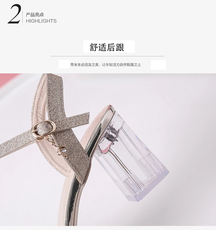 2020 летние римские сандалии женские для отдыха на квадратном каблуке Модные обувь