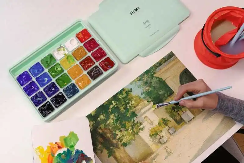 Мия гуашь акварельные краски в наборе 24 цвета * 30 мл уникальный дизайн желейной