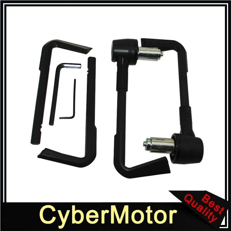 

Black Aluminum Brake Clutch Lever Protector Guard Handguard For Motorcycle