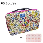 Новый 5D алмазов картина аксессуары для хранения коробок 60 слот DIY Алмазная Вышивка Инструменты Бусины Контейнер для хранения, банка на молнии чехлы