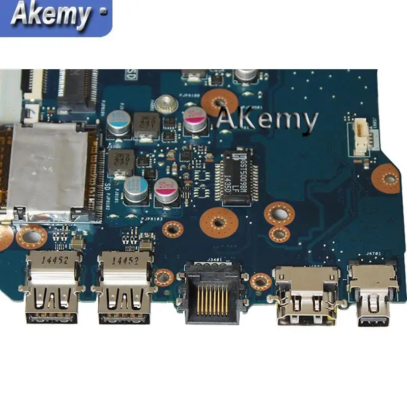 

XinKaidi N551JM Laptop motherboard For ASUS N551JM G551JM N551JW N551J N551 Teste Mainboard Original I7-4710HQ GTX860M