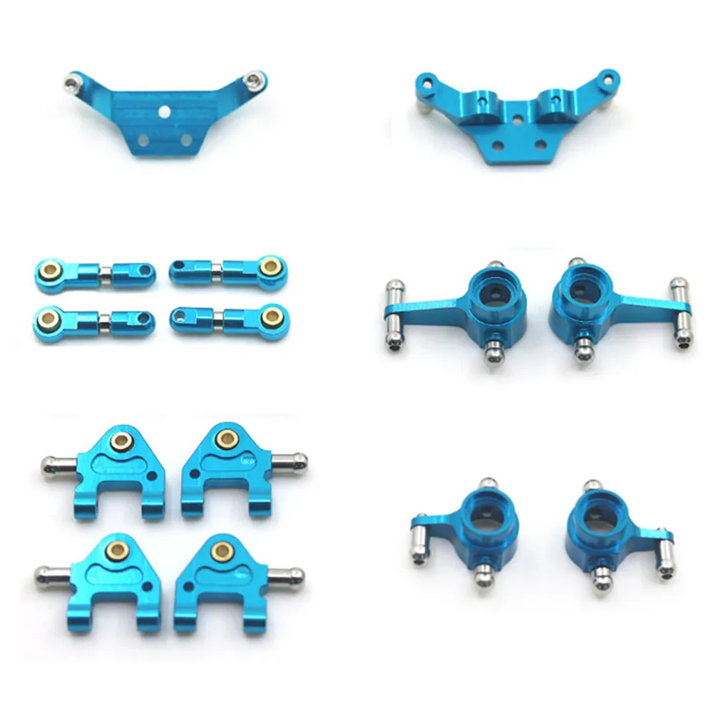 

Metal Full Set Upgrade For 1:28 WLtoys P939 K979 K989 K999 k969 RC Car Parts Front and rear steering cup swing arm pull bar fro