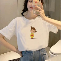 women summer o neck 90s style graphic cute casual fashion aesthetic infant print female clothes tops tees tshirt