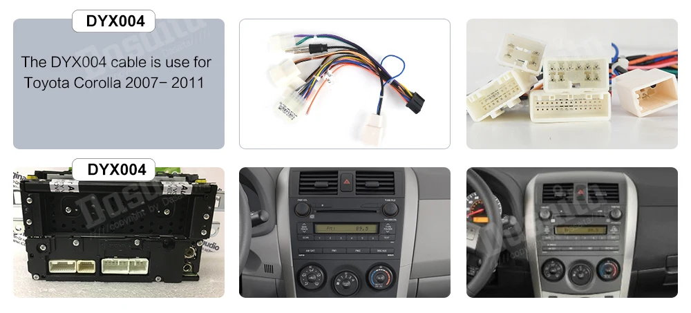Dasaita 10," ips автомобильный Android 9,0 стерео для Toyota Corolla радио 2007 2008 2009 2010 2011 Bluetooth gps навигатор 2 Din MAX6