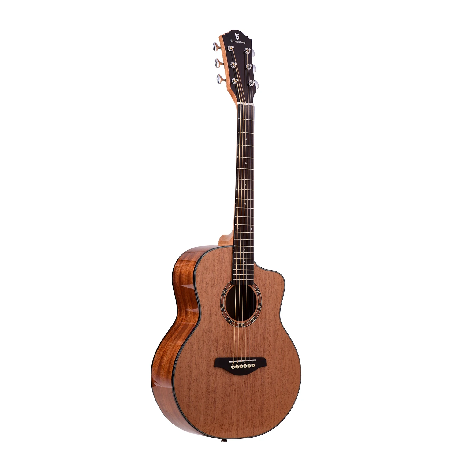 Акустическая гитара 40 дюймов красного дерева Материал с гитарного кофра ремень